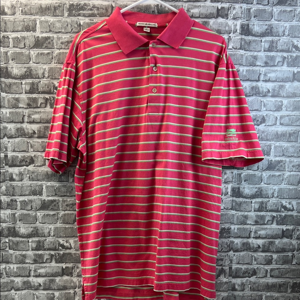 Peter Millar Striped Polo‎ Shirt
